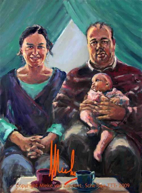 mieke van zundert schilderde aya drif